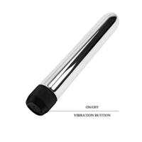  Baile Passion 17Cm Güçlü Titreşimli Metal Vibratör Anal Plug Dildo