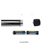  Baile Passion 17Cm Güçlü Titreşimli Metal Vibratör Anal Plug Dildo