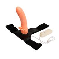  Baile Ultra Protez 20 CM Titreşimli Belden Bağlamalı Penis