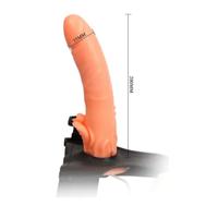  Baile Ultra Protez 20 CM Titreşimli Belden Bağlamalı Penis