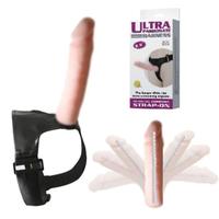 22Cm Belden Bağlamalı Protez Penis Bükülebilen Realistik Dildo