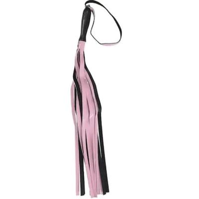 Açık Pembe Deri Fantezi Kırbaç - Unisex Fantazi Kırbaç