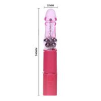 Baby 24Cm Titreşimli Oynar Başlı Teknolojik Vibratör Mastürbatör