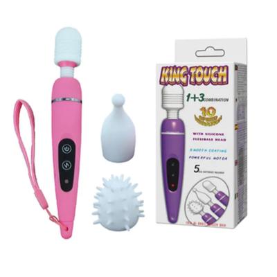 Baile 10 Titreşimli 3 Başlıklı Teknolojik Masaj Vibratörü Mastürbatör