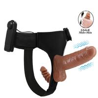 Baile 16 CM Çift Taraflı Ultra Gerçekçi Soft Strapon Penis