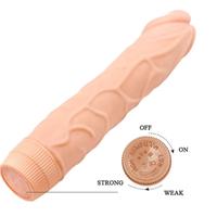 Baile Güçlü Titreşimli 23Cm Realistik Vibratör Gerçekci Penis Dildo