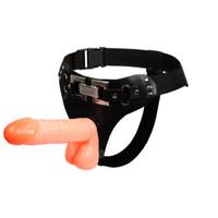 Baile Harness 18Cm Belden Bağlamalı Penis Realistik Protez Strapon