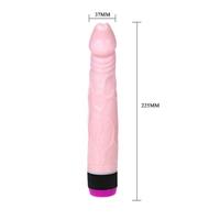 Baile Pleasure 23 Cm Realistik Titreşimli Vibratör Uzun Penis Dildo