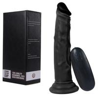 Diamond 10 Titreşimli Zenci Vibratör Penis Anal Vajinal Dildo