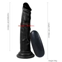 Diamond 10 Titreşimli Zenci Vibratör Penis Anal Vajinal Dildo