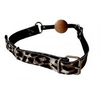 LEOPAR DESENLİ FANTAZİ AĞIZ TOPU