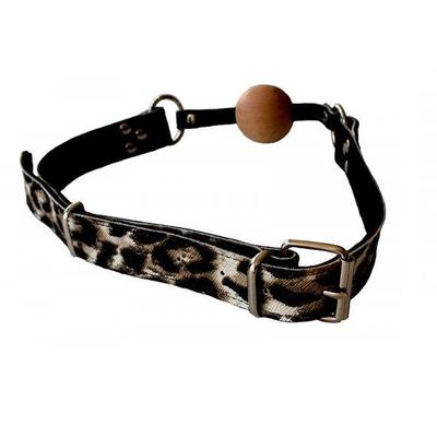 LEOPAR DESENLİ FANTAZİ AĞIZ TOPU