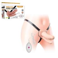 Lovetoy 10 Titreşimli Çatal Vibratör Belden Bağlamalı Realistik Penis