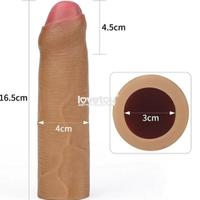 Lovetoy Nature 2.5 Cm Dolgulu Sünnetsiz Penis Kılıfı New