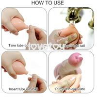 Lovetoy Su Fışkırtmalı Realistik Penis 18Cm Testisli Vantuzlu Dildo