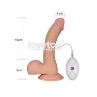 Lovetoy UR3 Yeni Nesil Titreşimli 23 cm Realistik Vibratör Dildo