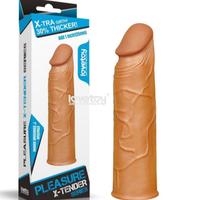 Lovetoy X-Large Realistik Uzatmalı Penis Kılıfı Melez Rengi