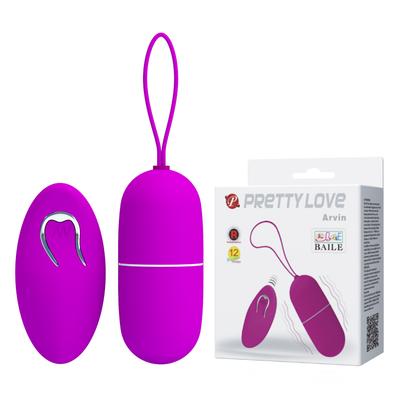 Pretty Love Kablosuz Kumandalı 12 Titreşimli Orgazm Vibratörü