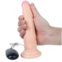 Softee 21 CM 10 Titreşimli Realistik Vibratör Penis Anal Dildo