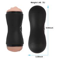 Titreşimli Suni Realistik Vajinal ve Oral Mastürbatör