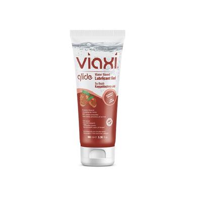 Viaxi Glide Su Bazlı Kayganlaştırıcı Jel Çilek Aromalı 100 ML