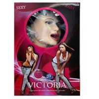 Victoria Büyük Boy Sesli Titreşimli Realistik Şişme Manken