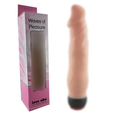 Waves 20 Cm Titreşimli Süper Realistik Dildo Vibratör Penis