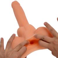 Xise 19 Cm Yarım Kalça Suni Vajina Realistik Penis Dildo