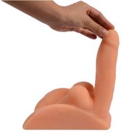 Xise 19 Cm Yarım Kalça Suni Vajina Realistik Penis Dildo