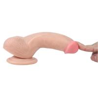 Xs John Süper Realistik Penis 16 Cm Et Dokusu Anal Vajinal Dildo
