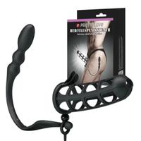 Zenci Anal Plug Fantezi Penis Kafesi Prostat Stimülatör