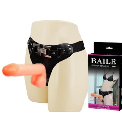 Baile Harness 18Cm Belden Bağlamalı Penis Realistik Protez Strapon