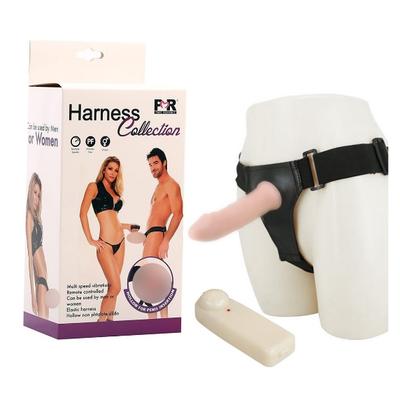 Baile İçi Boş Belden Bağlamalı Titreşimli Protez Penis Vibratör Strapon