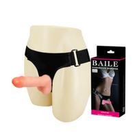 Baile Pasionate 15Cm Belden Bağlamalı Protez Penis Realistik Anal Dildo
