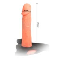 Harness 17 Cm Titreşimli Belden Bağlamalı Içi Boş Protez Penis