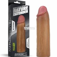 Lovetoy Nature 2.5Cm Dolgulu Penis Kılıfı Premium Silikon Kılıf
