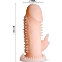 Lovetoy Performance Tam Realistik Penis Kılıfı Uzatmalı Prezervatif Dildo