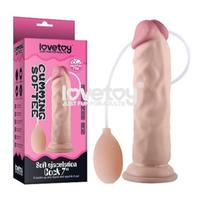 Lovetoy Su Fışkırtmalı Realistik Penis 18 Cm Vantuzlu Gerçekçi Vibratör